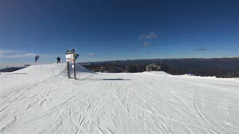 Skyline Ski Run Mt Buller Top To Bottom Youtube