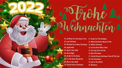 Top Weihnachtslieder Playlist 2022 Weihnachtsmusik 2022 Beste