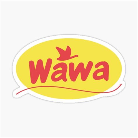 Wawa Logo Stickers Redbubble