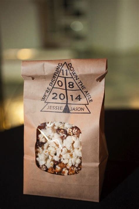 Diy Wedding Popcorn Bags Deco Weddings