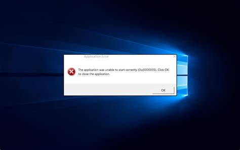 Hướng Dẫn Fix Lỗi Application Was Unable To Start Correctly 0xc0000005 Trên Windows Yêu Phần Cứng