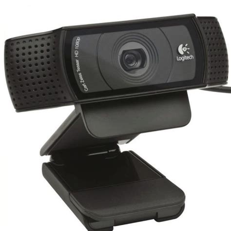 Logitech hd pro webcam c920. Webcam Logitech C920 PRO FULL HD 1080P