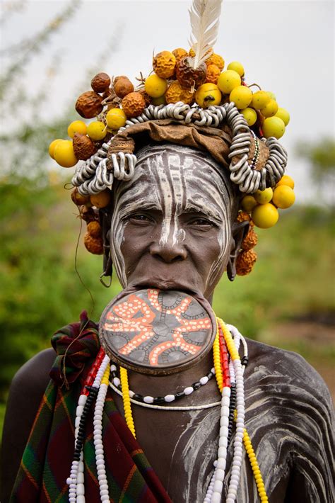 African Tribes African Art Mursi Tribe Ethiopia Tribal Makeup