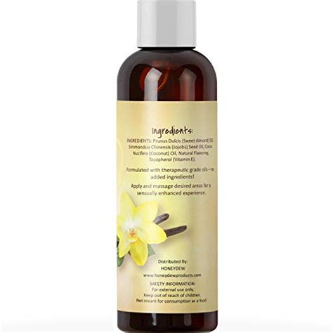 Enticing Vanilla Massage Oil For Couples Sensual Massage Oil Top