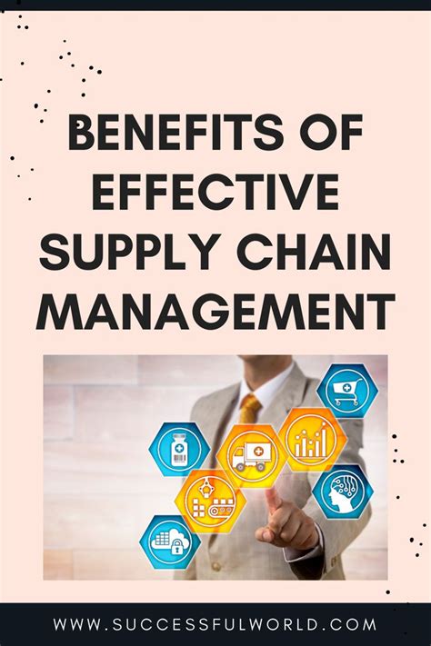 Benefits Of Effective Supply Chain Management Supply Chain Management