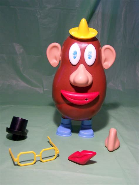 Vintage Mr Potato Head With Accessories 1973