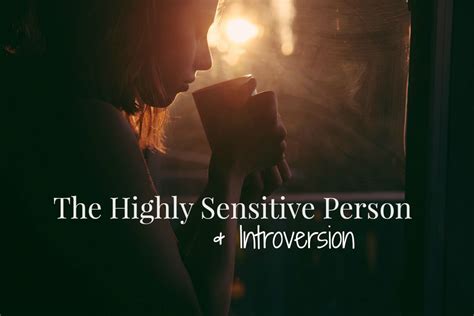 The Highly Sensitive Person Hsp And Introversion Introvert Spring