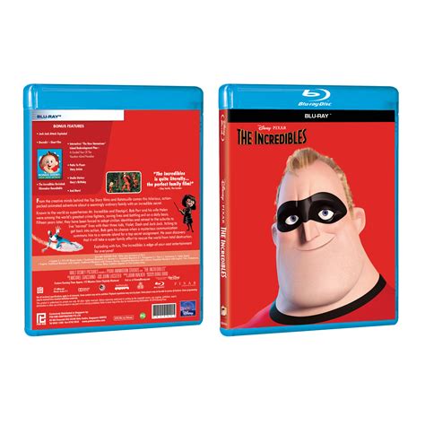 The Incredibles Blu Ray Poh Kim Video