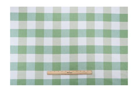 Kaufmann Foxy Plaid Woven Decorator Fabric In Parrot