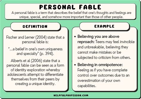 10 Personal Fable Examples 2024