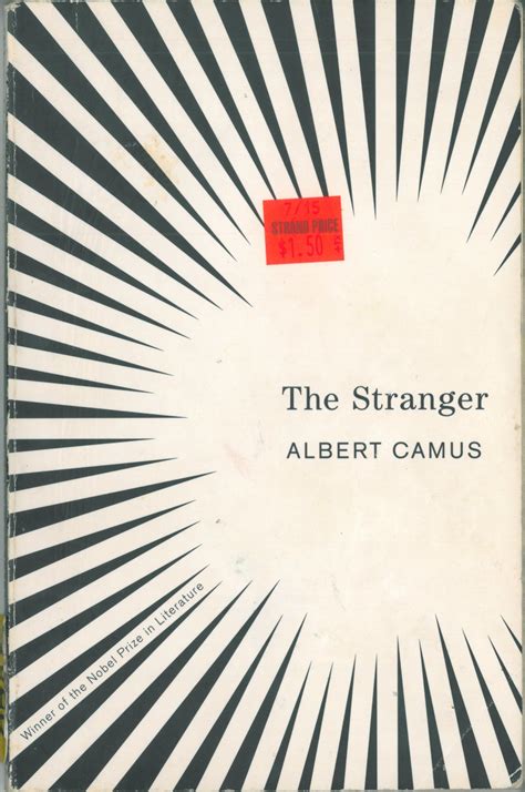 Strand Book Store — Annotated Passage The Stranger By Albert Camus