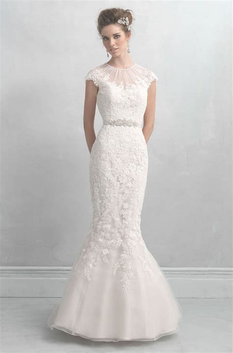 A wide variety of wedding dress t shirt options are available to you, such as feature, technics, and material. Wedding Dresses With Sleeves: Illusion Neckline Wedding ...