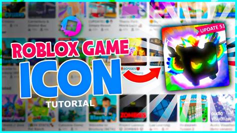 How To Make Your Own Roblox Game Icon