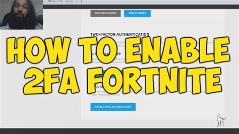 And epic games wants you to enable it so that you can take by enabling 2fa, players can lose their password to a hacker and still have another line of defence before their account is breached. How To Enable 2FA In Fortnite (Two Factor Authentication ...