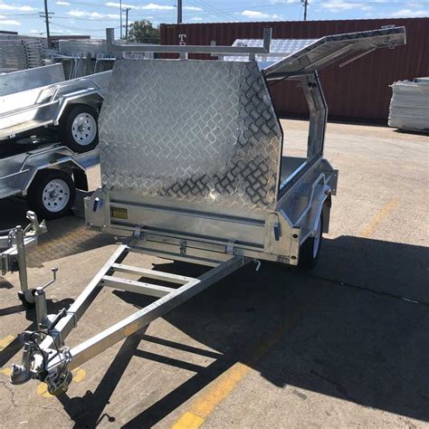 6x4 Tradesman Builder Trailer For Sale With Canopy Stonegate Industries