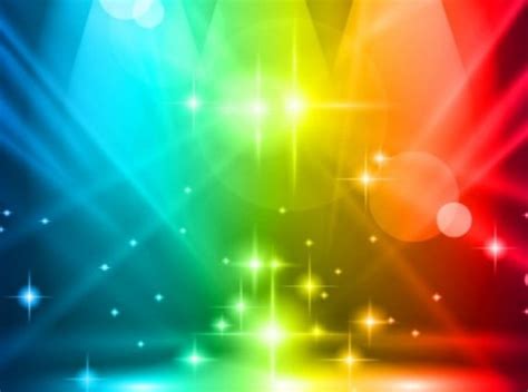 Free Vector Multicolored Lights Party Background
