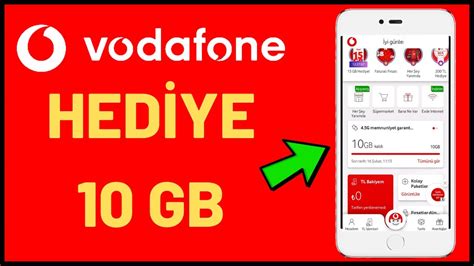 Vodafone Bedava Gb Nternet Kazanmak Vodafone Gb Hed Ye