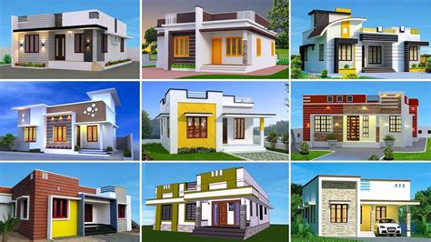 30 Most Beautiful Single Floor House Front Elevation Designs Under 10