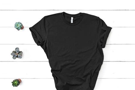 bella canvas tshirt mockup black creative product mockups creative market
