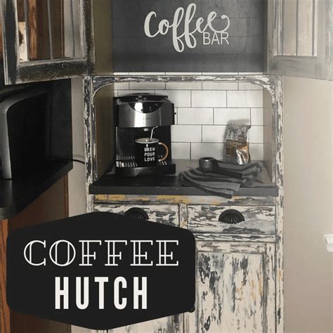 Vintage Coffee Hutch The Diy Vibe