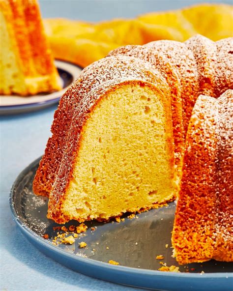 Add the sugar to the flour and mix at low speed for 30 seconds. Easy and Moist Sour Cream Pound Cake - Maria's Kitchen