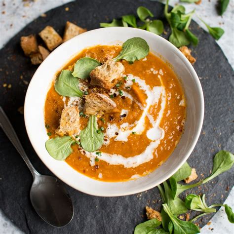 Stir in half and half. Roasted Garlic and Leek Soup | Lauren Caris Cooks | Recipe ...