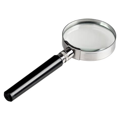 Insten 10x Magnifying Glass 2 Inch Handheld Glass Reading Magnifier For Small Print And Maps