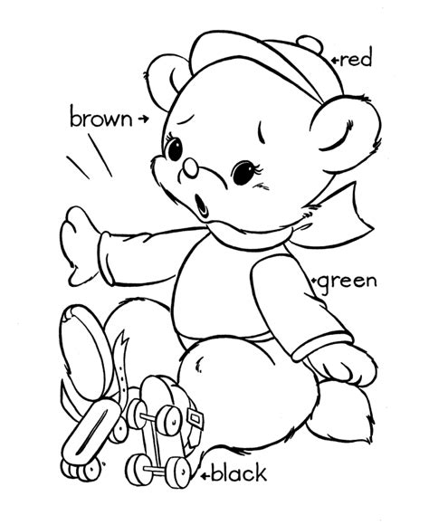 Tatty Bear Coloring Pages Coloring Pages