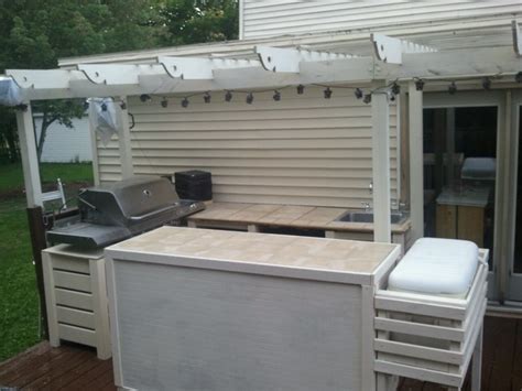 On those nice summer days you decide to have a barbeque, you probably appreciate your home more. Ana White | New Outdoor Kitchen! - DIY Projects
