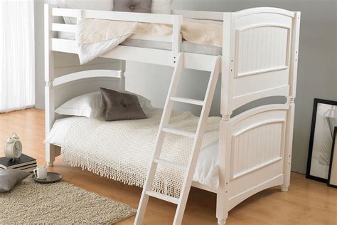 Hyder Colonial White Wooden Bunk Bed Bedworld Ireland