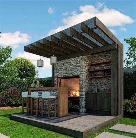 These are the best and most stylish outdoor bar carts you'll want to display in your backyard and stock with your favorite spirits all summer these are the best outdoor bar carts to buy for this summer. Barbacoa | Backyard patio, Backyard, Diy outdoor bar