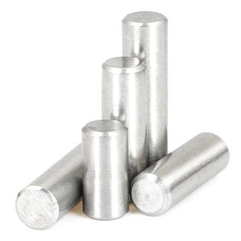 M4 M5 M6 304 Stainless Steel Cylindrical Pin Locating Dowel Fixed Shaft Solid Rod Corrosion