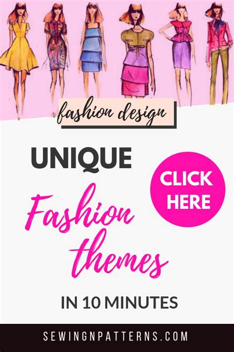 Fashion Clothes For Women With The Text Unique Fashion Themes In 10