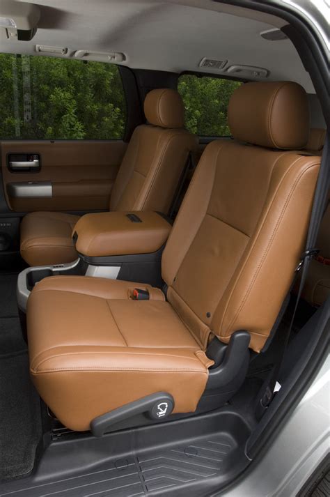 2009 Toyota Sequoia Rear Seats Picture Pic Image