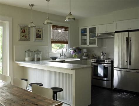 Pros and cons pros of shaker style cabinets. 10 Steps Trimming Kitchen Peninsulas with Beadboard - Home ...