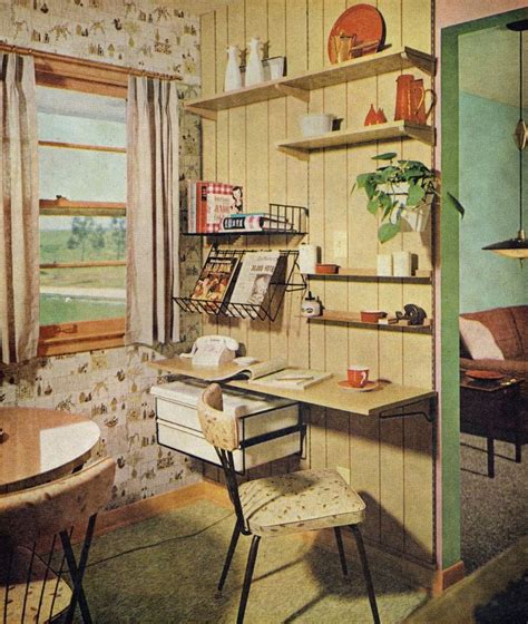 Remarkably Retro Kitchen Office 1960 Retro Home Decor Retro Home