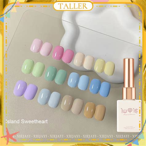 Ready Stcok Xeijayi Island Sweetheart Series Nail Polish Gel Macaron Candy Color Nude Color