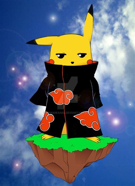 Pikachunaruto ภาพวาดดิสนีย์ ศิลปะอะนิเมะ อะนิเมะ