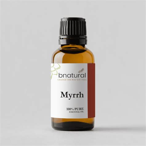 Myrrh Essential Oil Bnatural Oils