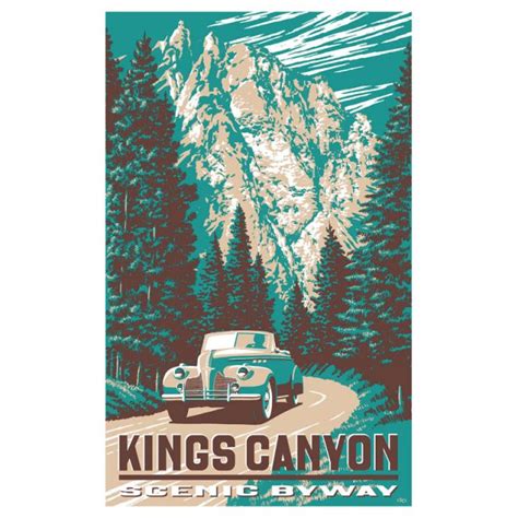 Magnet Kings Canyon Scenic
