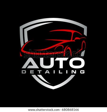 All vector images for free! Auto Detailing Car Logo Vector de stock (libre de regalías ...