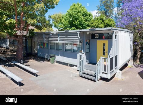 A Demountable Or Portable Classroom In Use At Naremburn Public School
