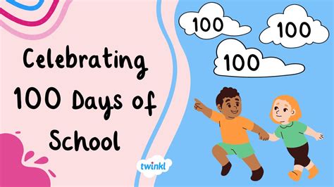 celebrating 100 days of school twinkl
