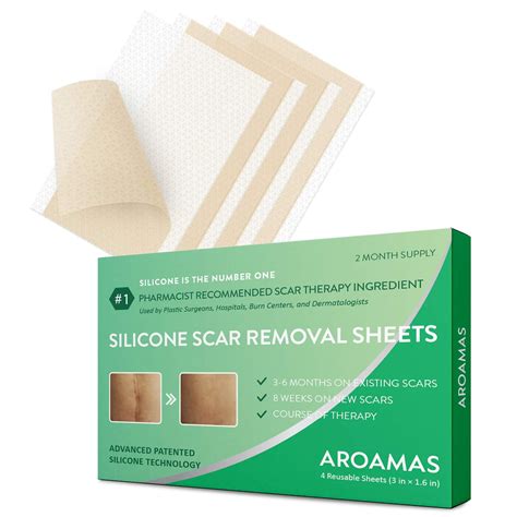 Aroamas Silicone Scar Removal Sheets For Keloid C Section