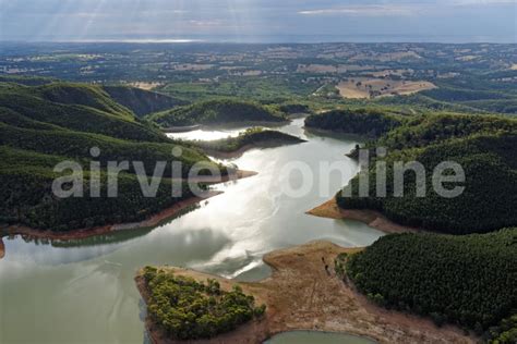 Aerial Photography Mount Bold Reservoir Looking West Airview Online