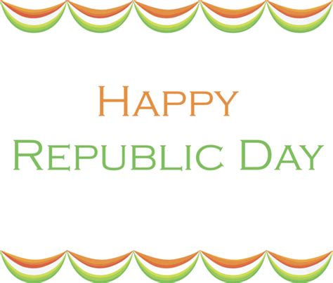 India Republic Day Text Green Font for Happy India Republic Day for India Republic Day - 4004x3414