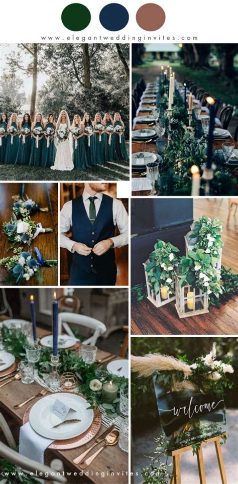 10 Best Winter Wedding Color Palettes For 2023 And 2024