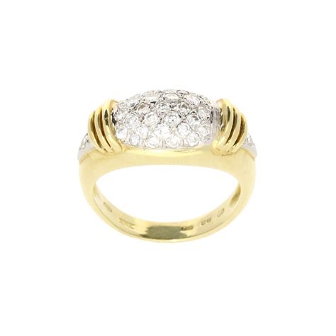 18ct Yellow Gold 050ct Fancy Diamond Cluster Ring Miltons Diamonds