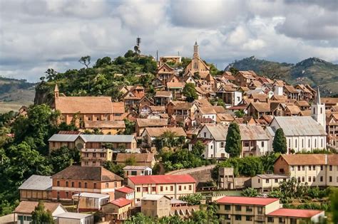 old city of fianarantsoa the old town of fianarantsoa madagascar highlands sponsored paid