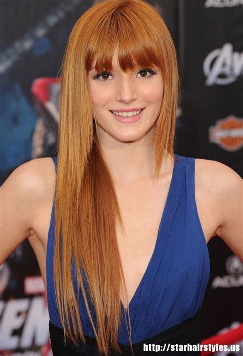 Copper Bella Thorne Long Hair Styles Hair Styles Long Hair With Bangs